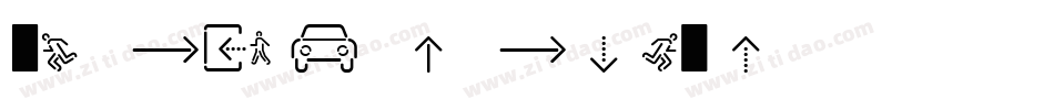 Modern Pictograms字体转换